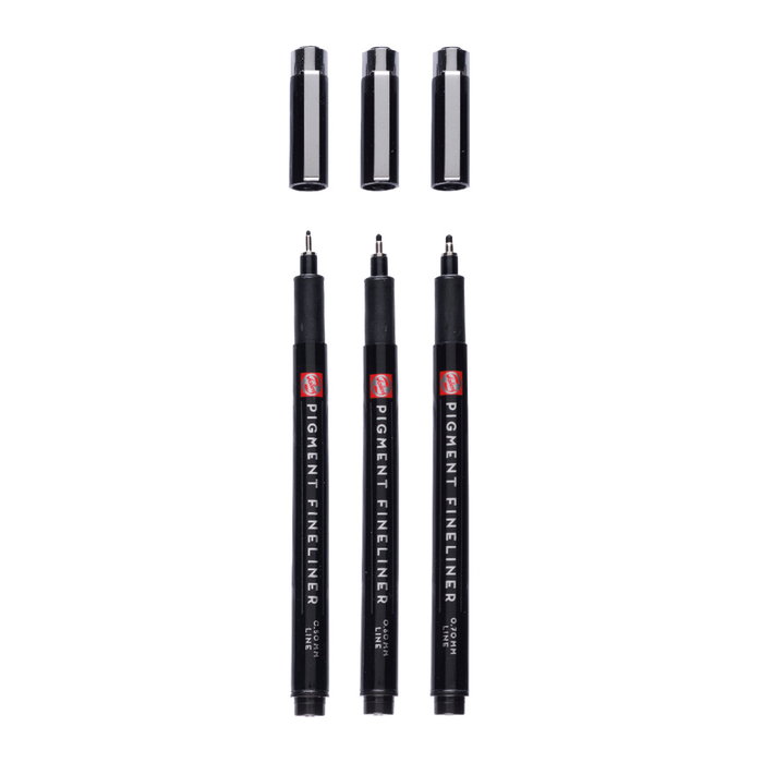 Talens Estuche de puntafinas Pigment épais, 3 pcs Talens Estuche de puntafinas Pigment épais, 3 pcs